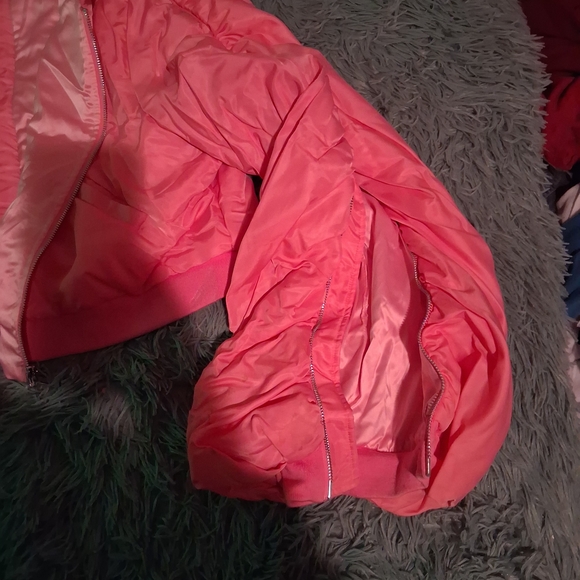 Azalea Wang Women's Pink Puffer Coat - Picture 3 of 5